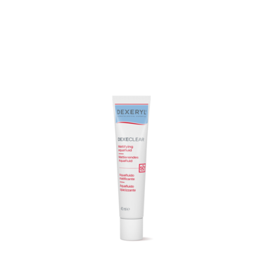 dexeclear fluide matifiant aqua SPF50